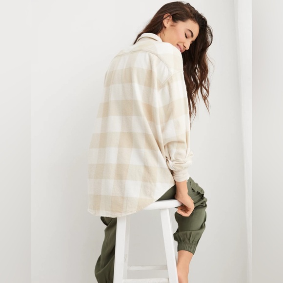 Aerie LumberJane Flannel Shirt - Picture 2 of 9
